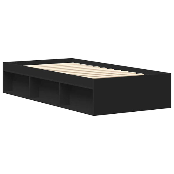 Bettgestell Schwarz 90x200 cm