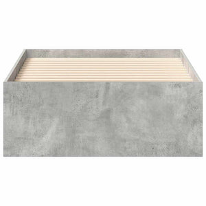 Bettgestell 90x200 cm Betongrau
