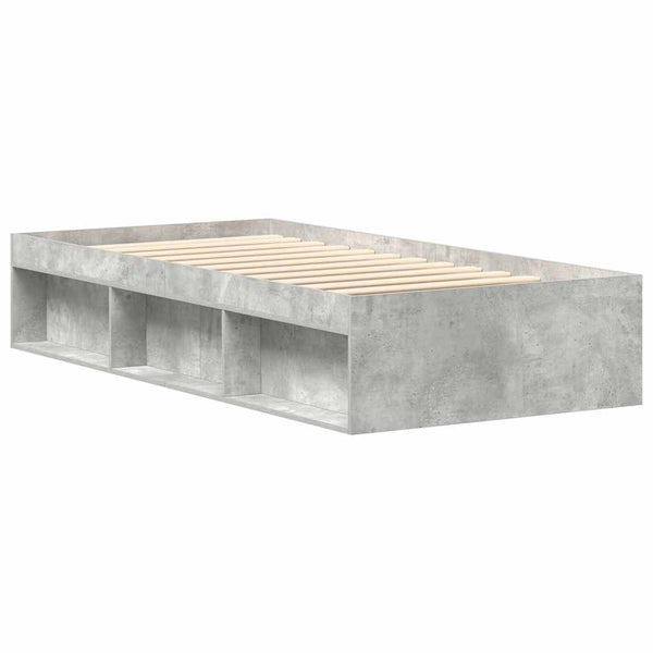 Bettgestell 90x200 cm Betongrau