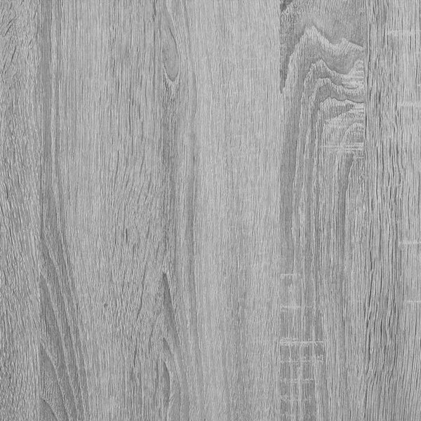 Bettgestell 90x200 cm Grau Sonoma
