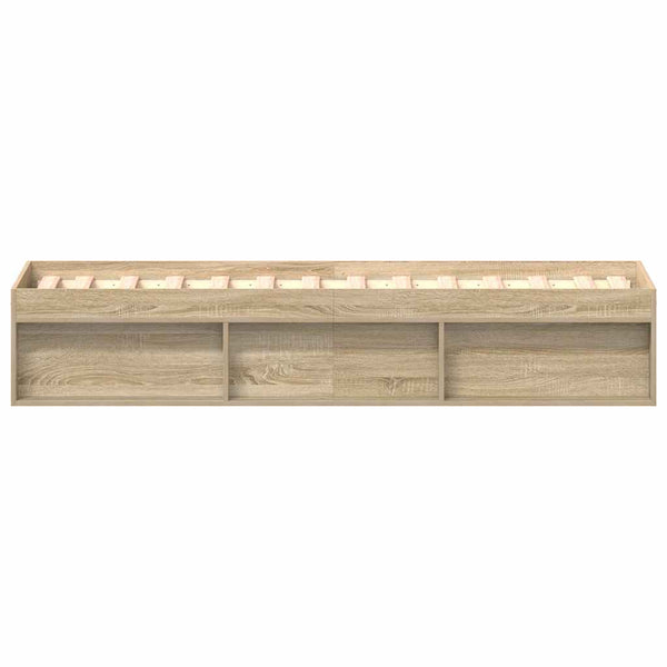 Bettgestell Sonoma-Eiche 100x200 cm