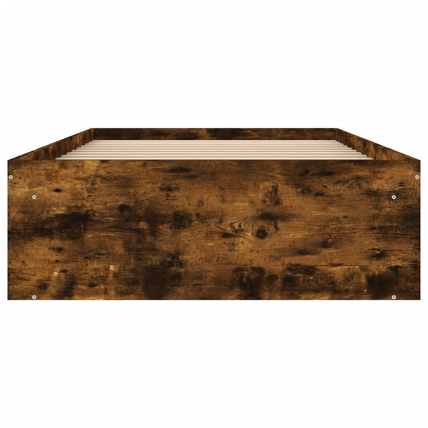 Bettgestell 100x200 cm Räuchereiche