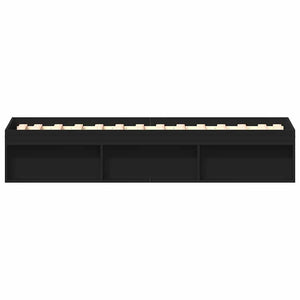 Bettgestell Schwarz 90x190 cm