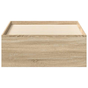 Bettgestell Sonoma-Eiche 90x190 cm