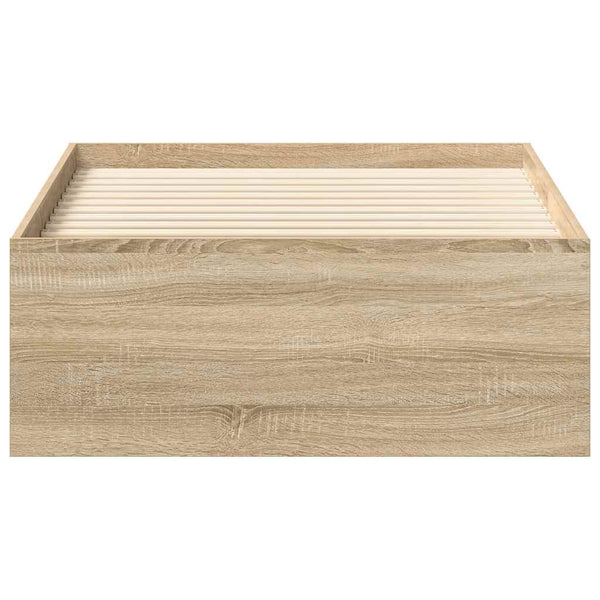Bettgestell Sonoma-Eiche 90x190 cm