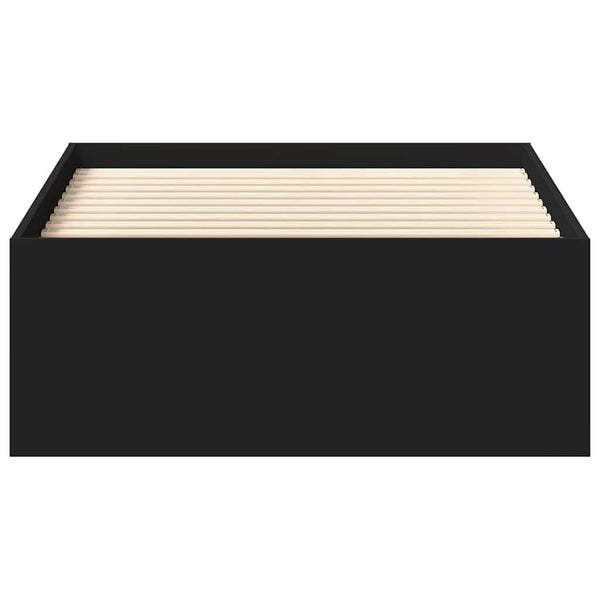 Bettgestell Schwarz 75x190 cm