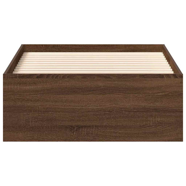 Bettgestell Braun Eichen-Optik 75x190 cm