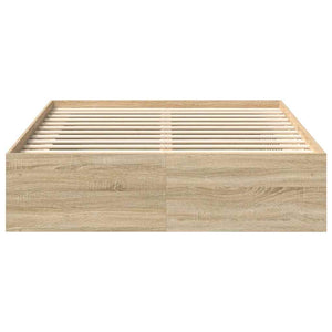 Bettgestell Sonoma-Eiche 120x200 cm