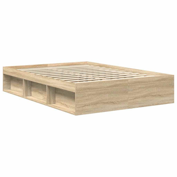 Bettgestell 140x200 cm Sonoma-Eiche