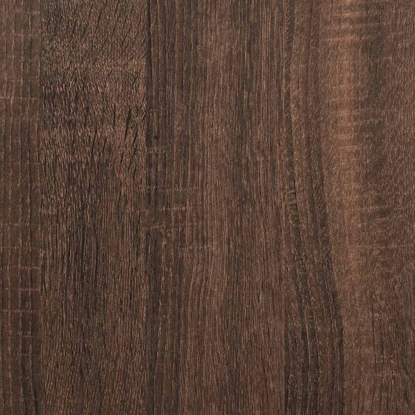 Bettgestell 140x200 cm Braun Eichen-Optik