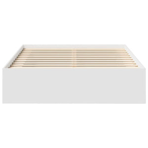 Bettgestell Weiß 150x200 cm