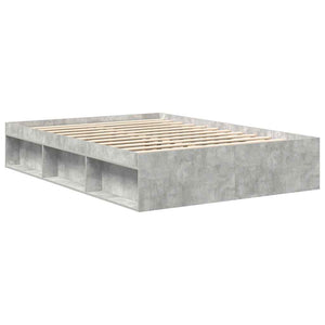 Bettgestell Betongrau 150x200 cm