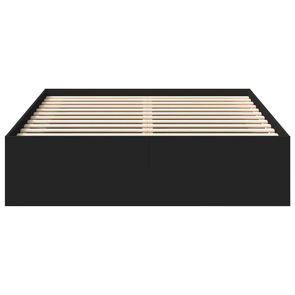 Bettgestell Schwarz 160x200 cm