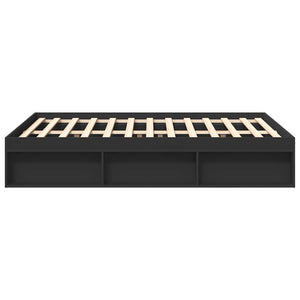 Bettgestell Schwarz 160x200 cm