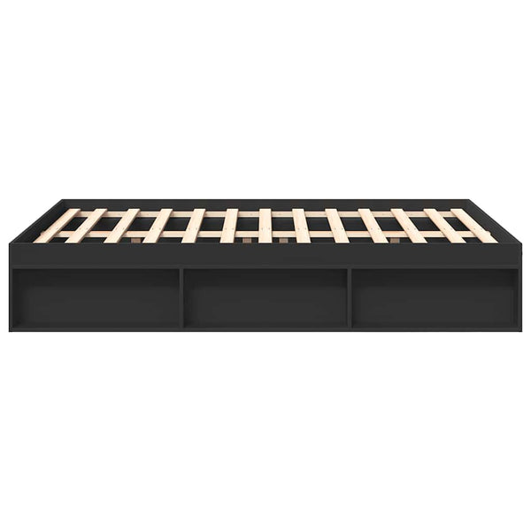 Bettgestell Schwarz 160x200 cm