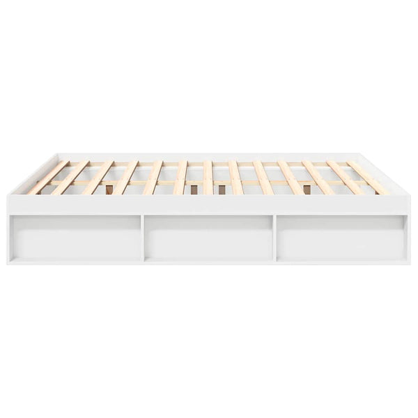 vidaXL Bed Frame White 180x200 cm