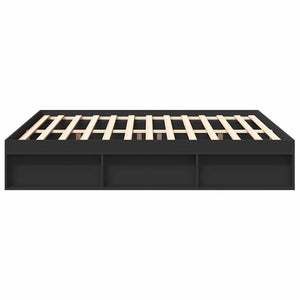vidaXL Bed Frame Black 180x200 cm