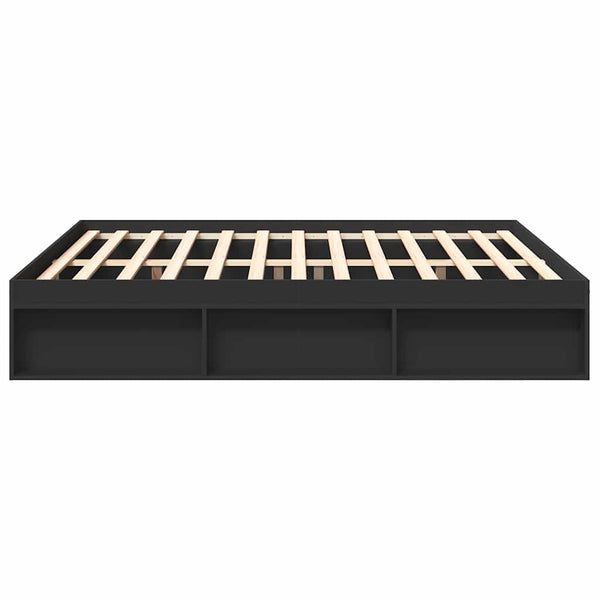 vidaXL Bed Frame Black 180x200 cm