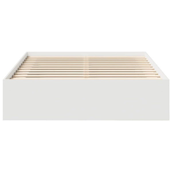 vidaXL Bed Frame White 120x190 cm