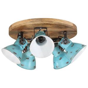 vidaXL Ceiling Lamp 25 W Blue 50x50x25 cm E27