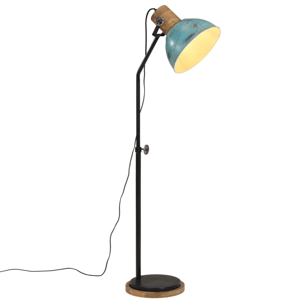 vidaXL Floor Lamp 25 W Blue 30x30x100-150 cm E27