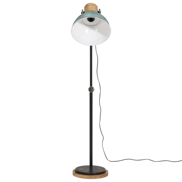 vidaXL Floor Lamp 25 W Blue 30x30x100-150 cm E27