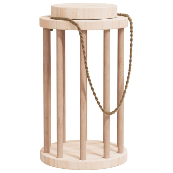 vidaXL Hay Rack for Rabbits Ø15x25.5 cm Solid Firwood