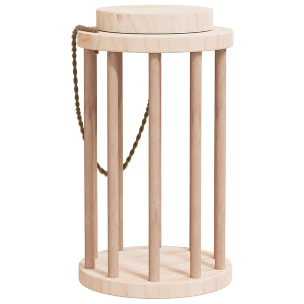 vidaXL Hay Rack for Rabbits Ø15x25.5 cm Solid Firwood