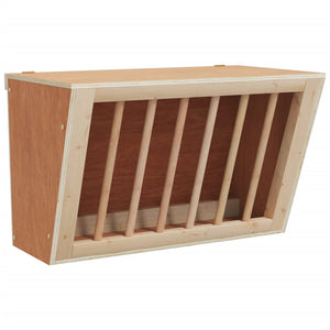 vidaXL Hay Rack for Rabbits 37x18.5x23 cm Solid Fir Wood