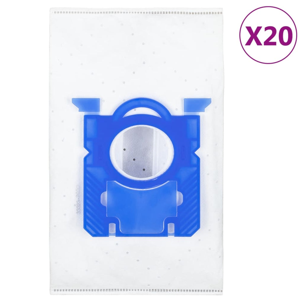 vidaXL Vacuum Cleaner Bags for Philips S Bag 20 pcs.