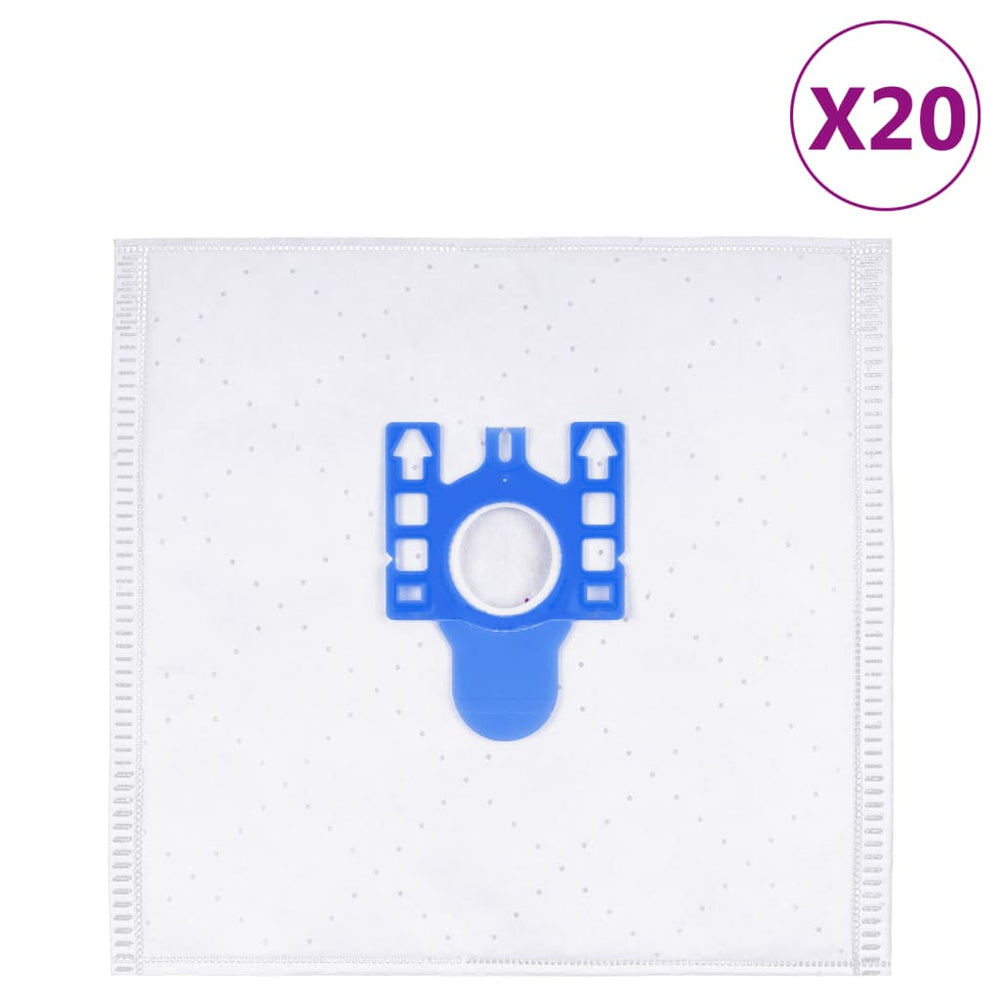 vidaXL Vacuum Cleaner Bags for Miele GNH 20 pcs.