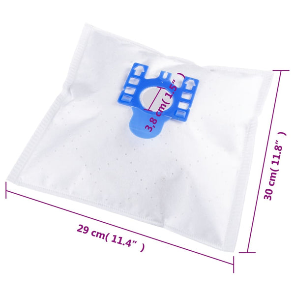 vidaXL Vacuum Cleaner Bags for Miele GNH 20 pcs.
