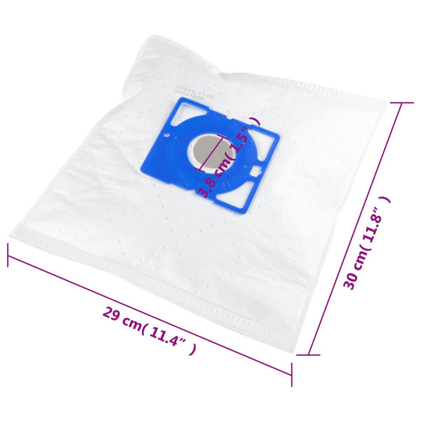 vidaXL Vacuum Cleaner Bags for Uni Bag 20 pcs.