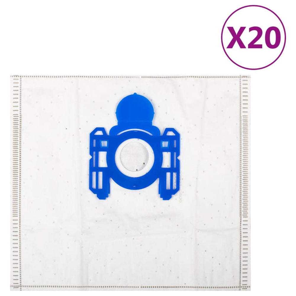 vidaXL Vacuum Cleaner Bags for AEG GR.28 20 pcs.