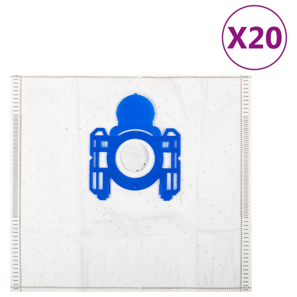 vidaXL Vacuum Cleaner Bags for AEG GR.28 20 pcs.