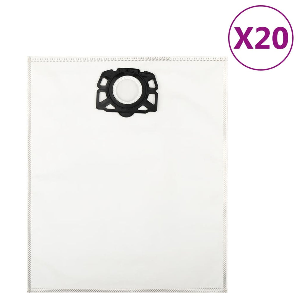 vidaXL Vacuum Cleaner Bags for Karcher WD4 20 pcs.