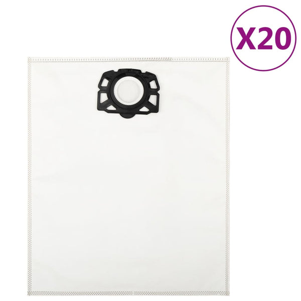 vidaXL Vacuum Cleaner Bags for Karcher WD4 20 pcs.