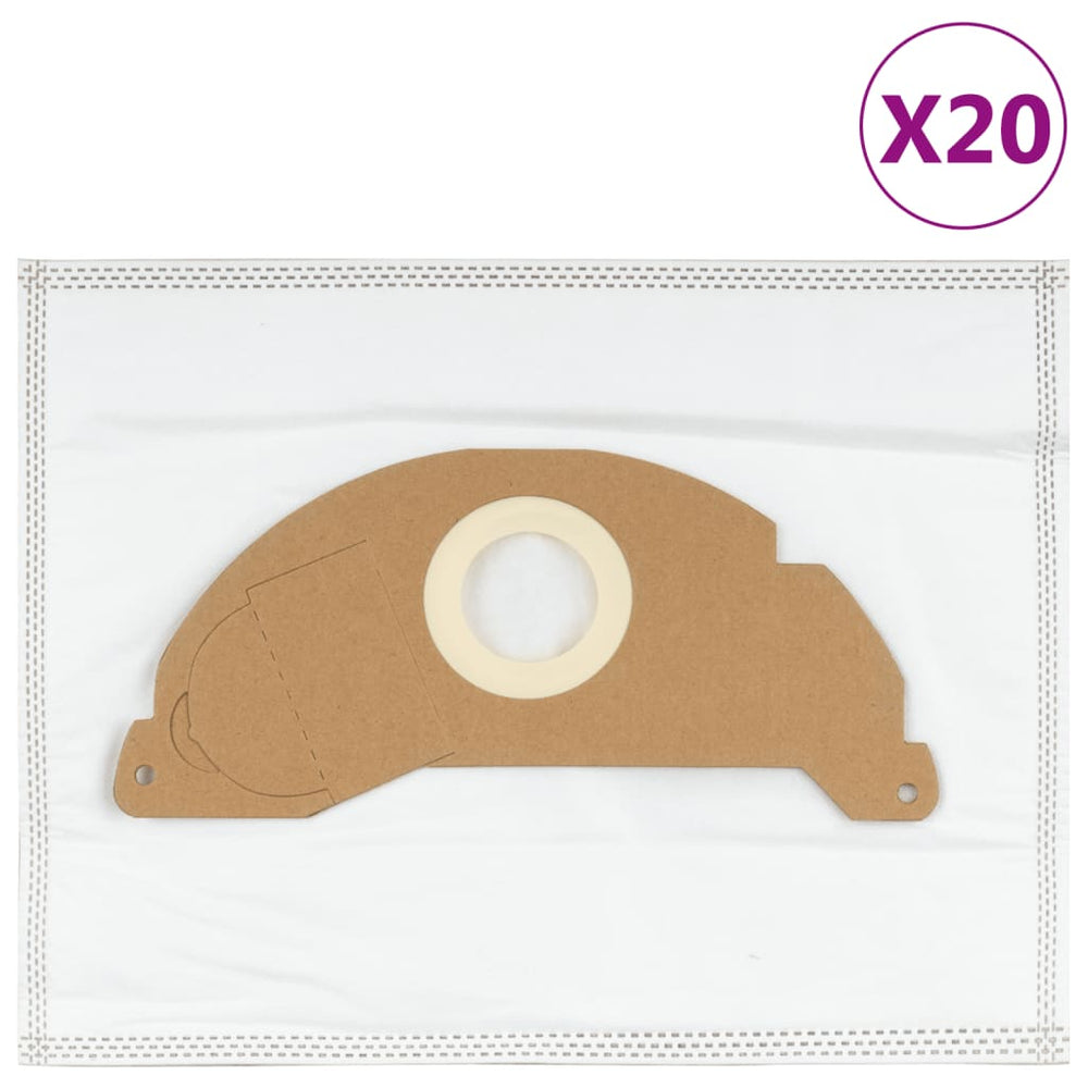 vidaXL Vacuum Cleaner Bags for Karcher A2004 20 pcs.