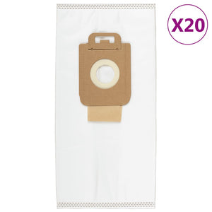 vidaXL Vacuum Cleaner Bags for Nilfisk King 20 pcs.