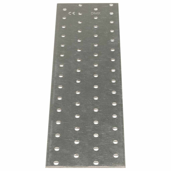 vidaXL Perforated Plates 20 pcs 2 mm 300x80 mm Galvanized Steel