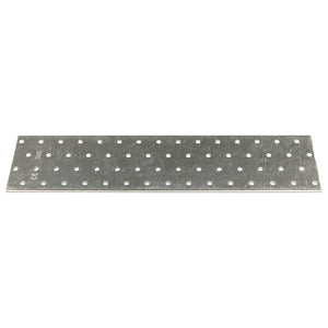 vidaXL Perforated Plates 20 pcs 2 mm 300x80 mm Galvanized Steel