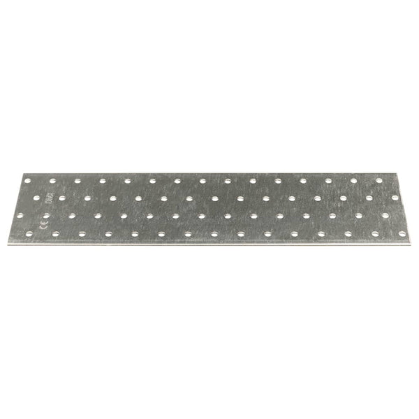 vidaXL Perforated Plates 20 pcs 2 mm 300x80 mm Galvanized Steel