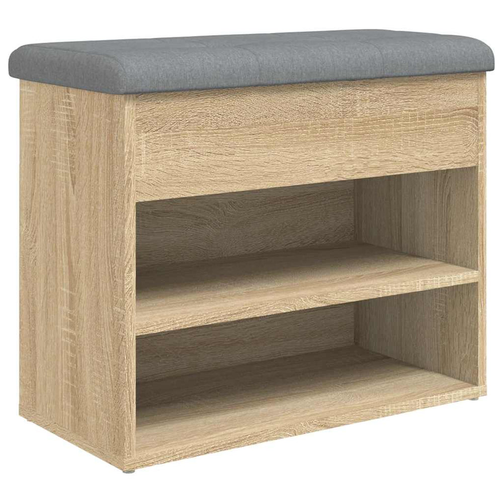 Schuhbank Sonoma Eiche 62 cm