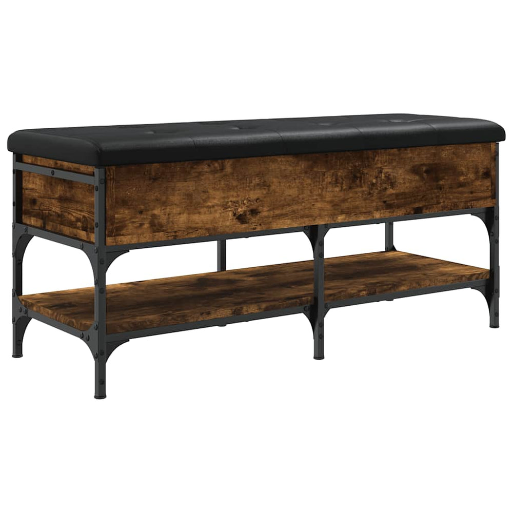 Schuhbank Räuchereiche 102 cm