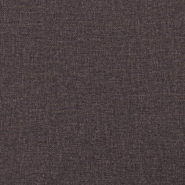 vidaXL Electric Recliner Dark Brown Fabric