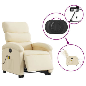 Elektrischer Massagesessel mit Aufstehhilfe Creme
