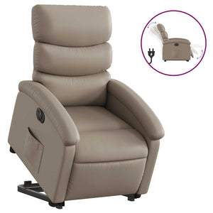 Elektrischer Relaxsessel mit Aufstehhilfe Cappuccino