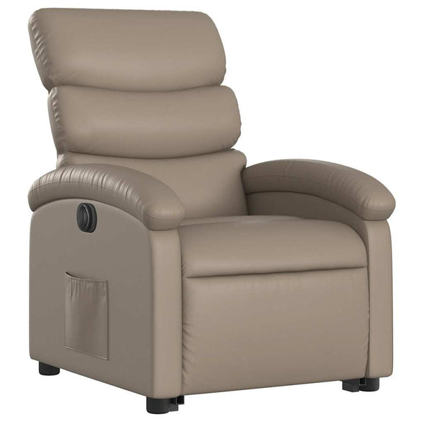 Elektrischer Relaxsessel mit Aufstehhilfe Cappuccino