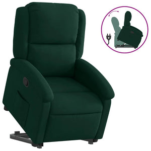 Relax-Sessel mit Aufstehhilfe Dunkelgrün