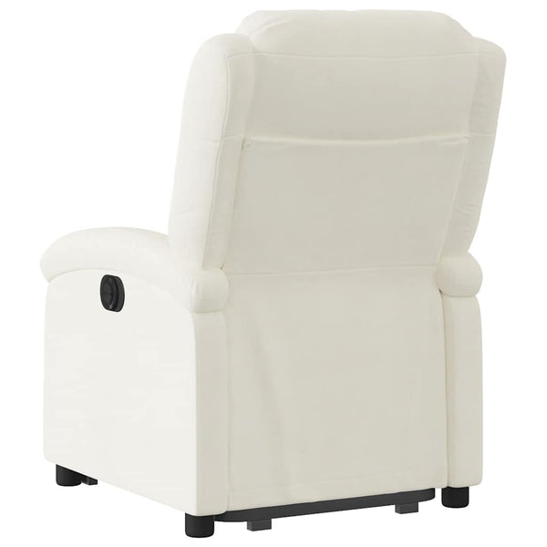 Elektrischer Relaxsessel mit Aufstehhilfe Creme